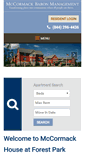 Mobile Screenshot of mccormackhouseatfpseapts.com